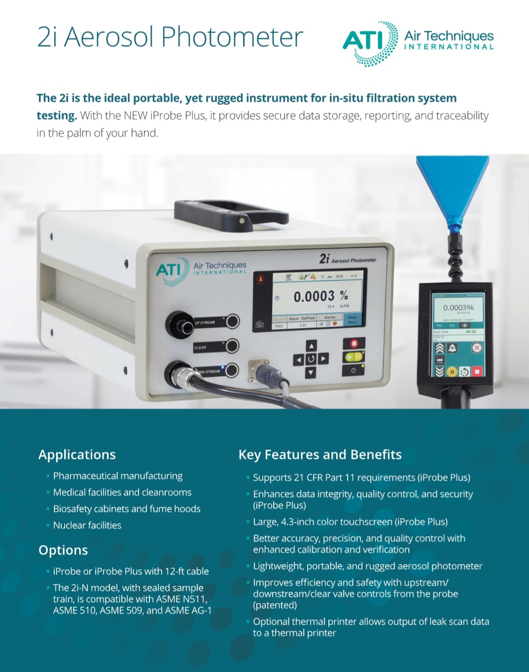 ATI 2i Aerosol Photometer